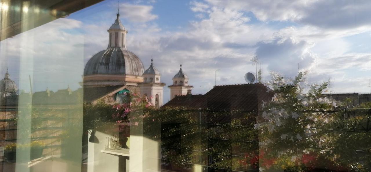 Una Favolosa Terrazza Nel Centro Di Roma Exteriör bild
